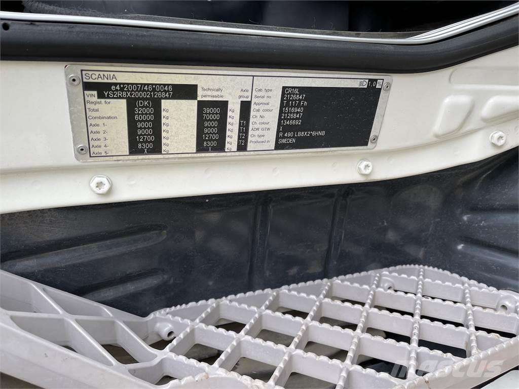 SCANIA R490 EURO 6 TIL SALG - Photo 14